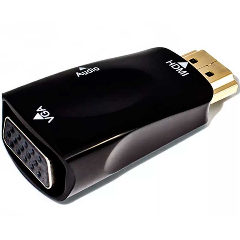 Convertidor VORAGO 208 HDMI A VGA Con Salida de Audio ADP-208 