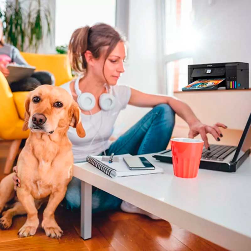 Multifuncional EPSON L4160 Ecotank Tinta Continua Duplex Wi-Fi 