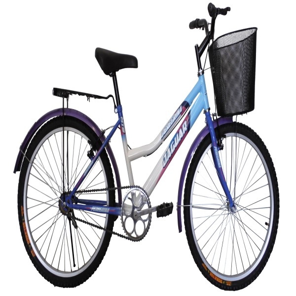Bicicleta Panther Peregrina Equipada Canasta Parrilla Rod 24-Azul