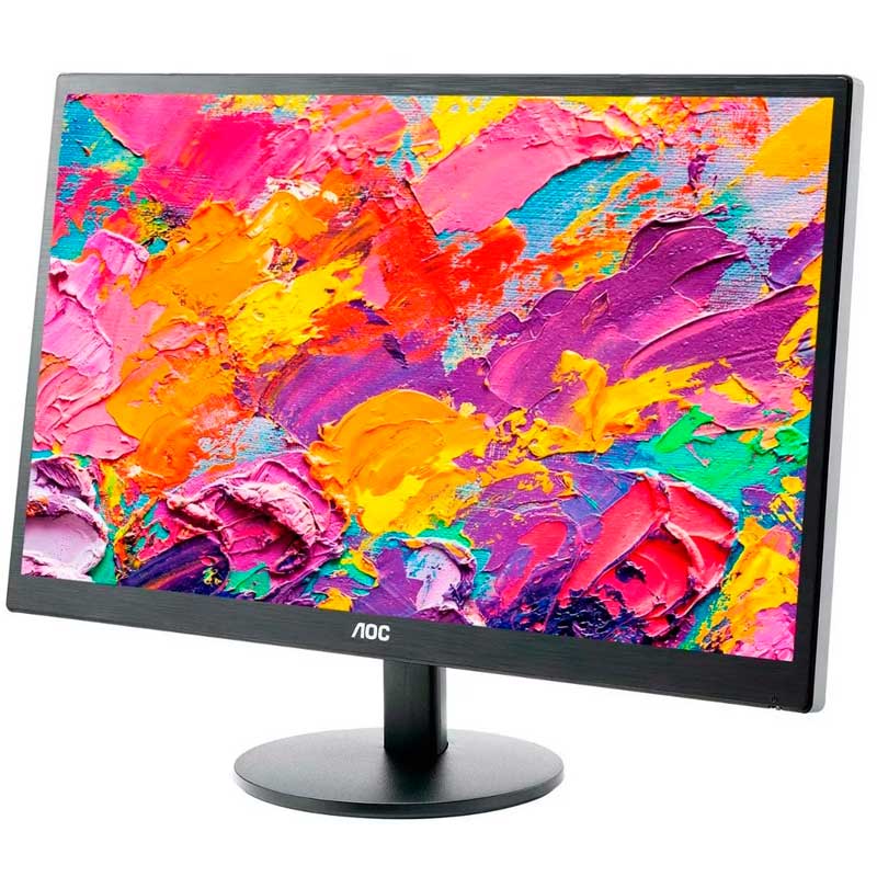 Monitor Led 19.5 Aoc E2070swn Widescreen Vga Hd