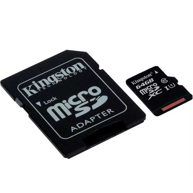 Memoria Micro SD 64GB Clase10 KINGSTON SDCS/64GB