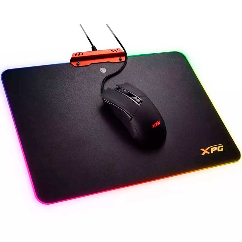 Kit Mouse Gamer y Mouse Pad XPG Infarex M10 R10 RGB Gaming 
