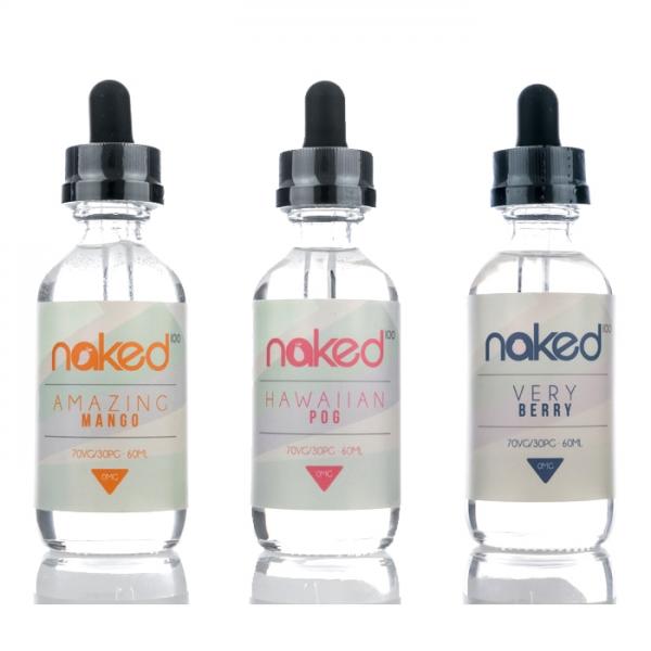 E liquid naked 0mg 60 ml liquido para vape