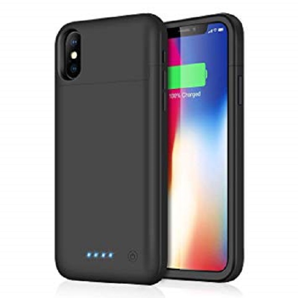 Iphone X Power bank Funda con batería de emergencia