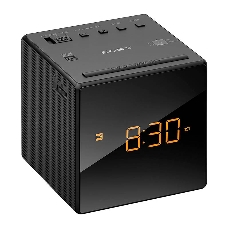 Radio Reloj Despertador Sony - Negro