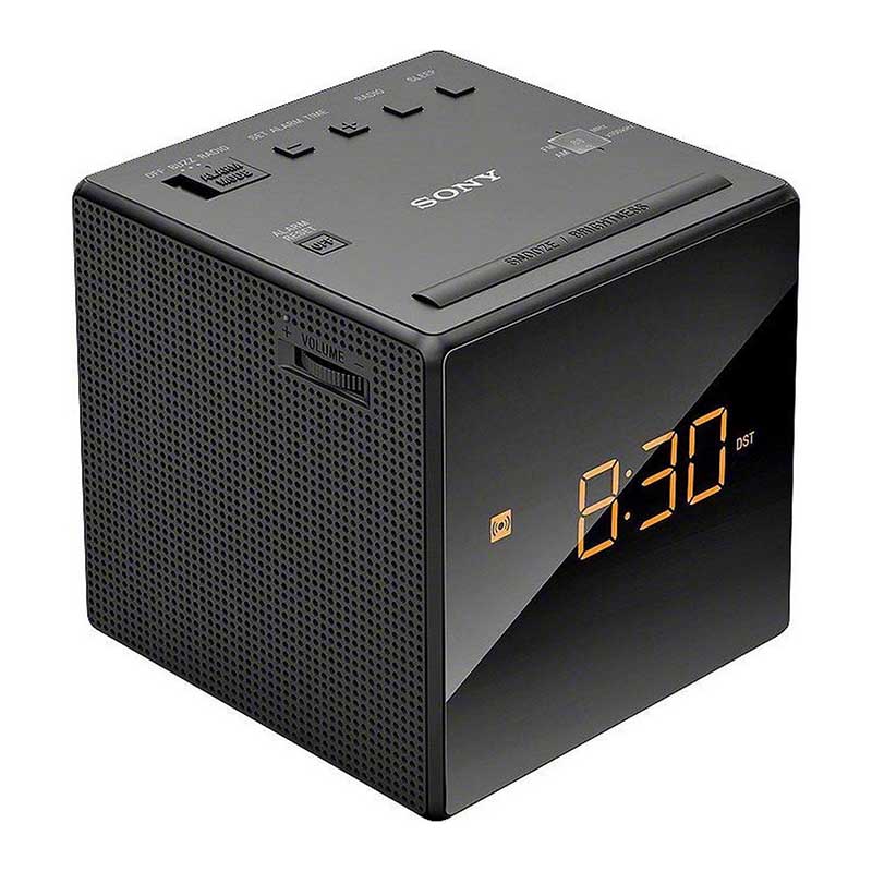 Radio Reloj Despertador Sony - Negro