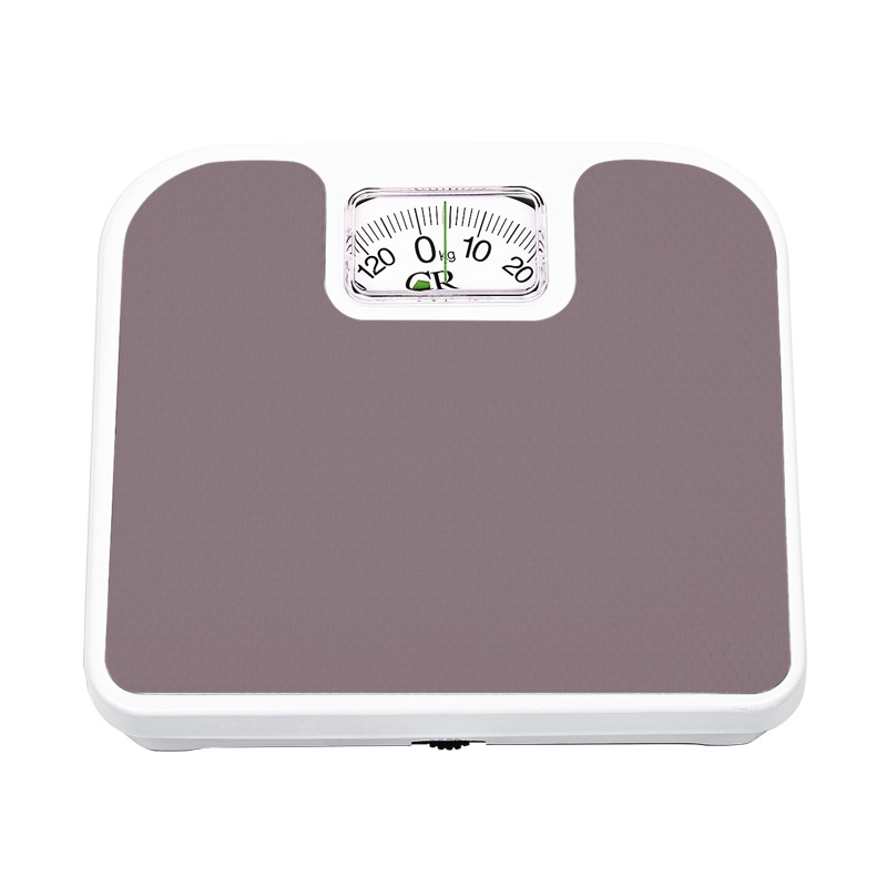 Bascula de Baño Cuadrada Analoga 130 Kg Cafe Personal