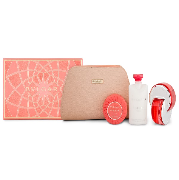 Omnia Bvlgari 65ml, crema corporal 75ml, jabon de ducha 75gr