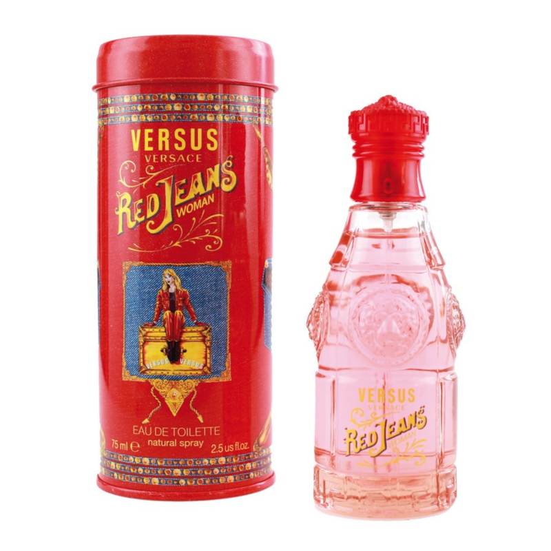 Perfume Red Jeans para Mujer de Versace Eau de Toilette 75ML.
