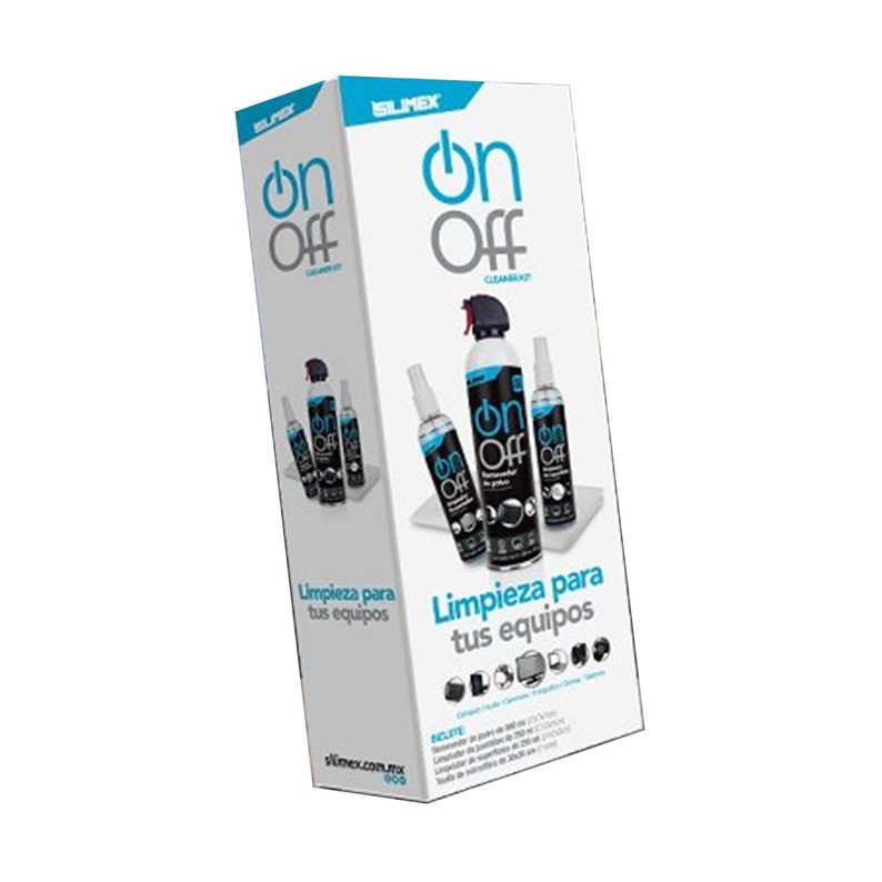 On Off Cleaner Pack Limpieza Electronicos Y Computo Silimex