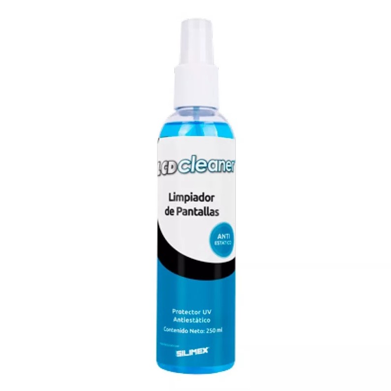 Lcd Cleaner Spray Limpiador De Pantallas Antiestatic Silimex