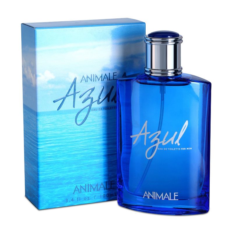 Perfume Azul Para Hombre De Animale Edt 100Ml