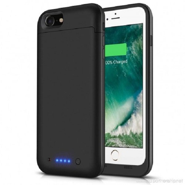 Iphone 8 Power bank  funda con batería de emergencia