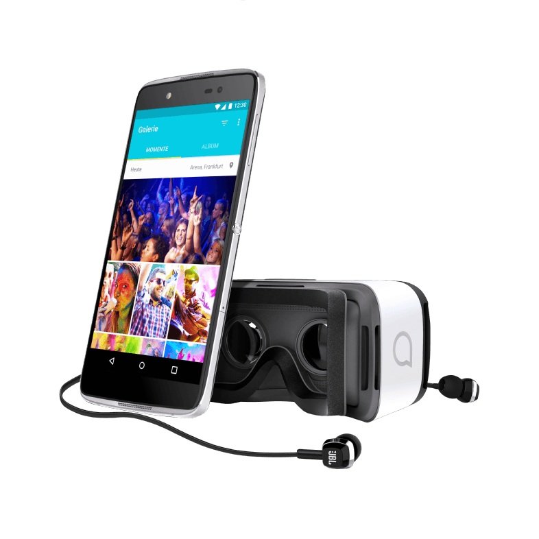 Celular Alcatel Idol 4 Bundle 4G LTE + Lentes VR + Audifonos JBL