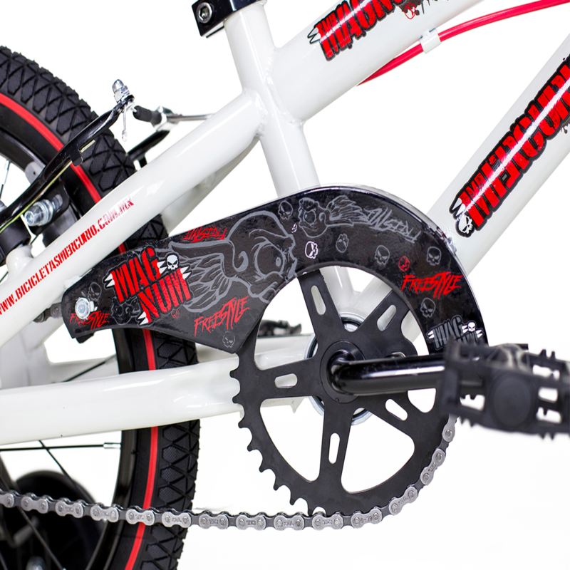 Bicicleta Mercurio Magnum R16 Blanco- Rojo