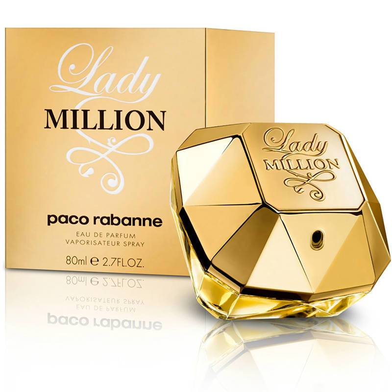 Lady Million de Paco Rabbane Eau de Parfum 80 ml. Fragancia para Dama