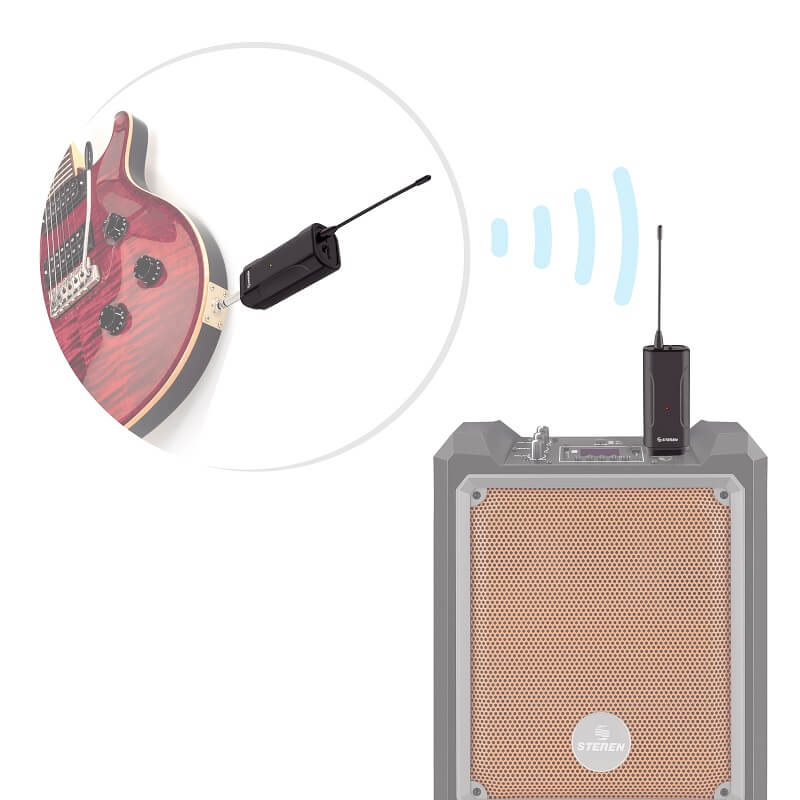 Transmisor Inalámbrico De Audio, Para Instrumentos