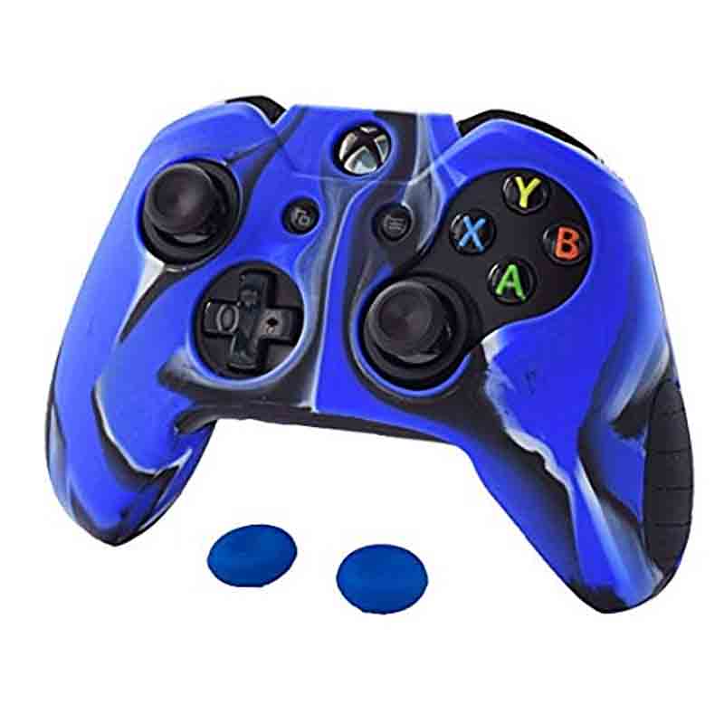 Xbox One Funda Profesional (Azul Camufaje)