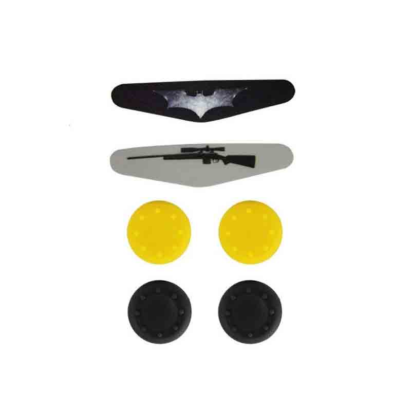 Gomitas Texturizadas + (Negro + Amarillo)