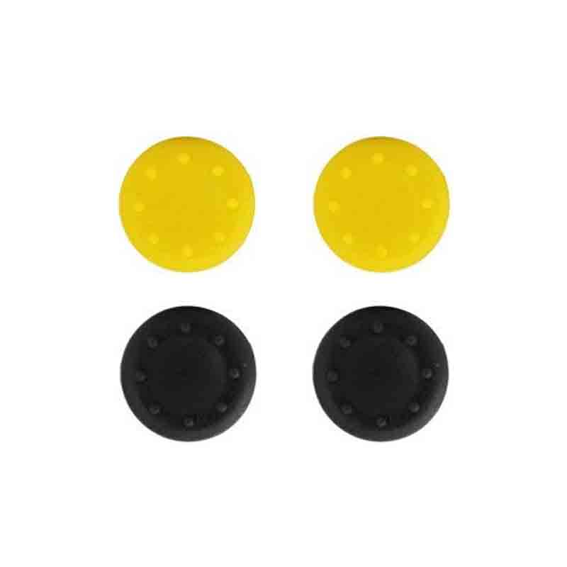 Ps4 / Ps3 / Xbox One / Xbox 360 Grips Gomitas (Negro + Amarillo)