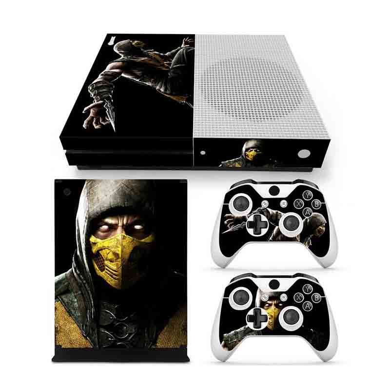 Xbox One S Skin Pegatina Estampas (Mortal Kombat)