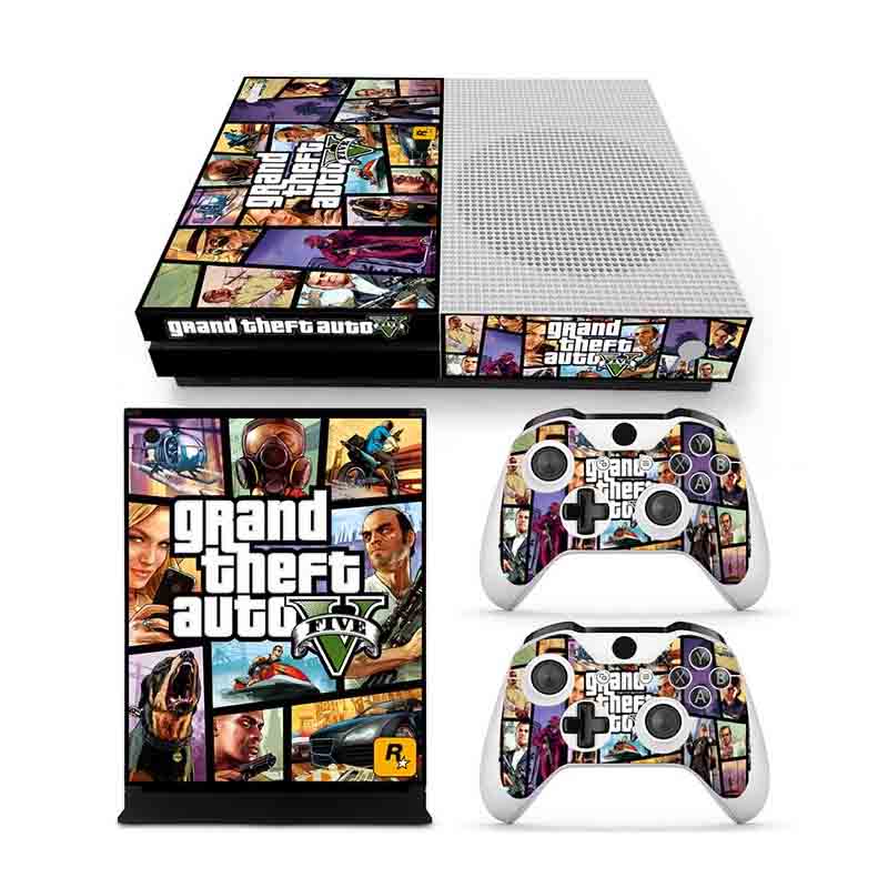 Xbox One S Skin Pegatina Estampas (GTA V)
