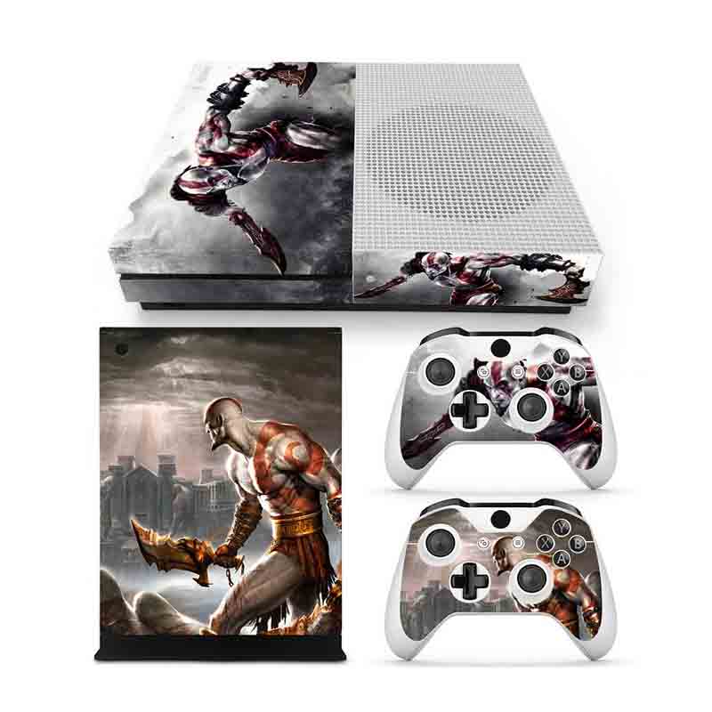 Xbox One S Skin Pegatina Estampas (God Of War)