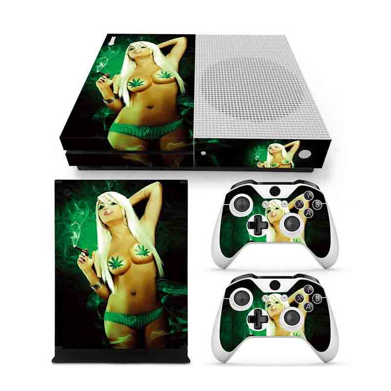 Xbox One S Skin Pegatina Estampas (Chica Sexy)