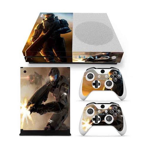 Xbox One S Skin Pegatina Estampas (Halo)