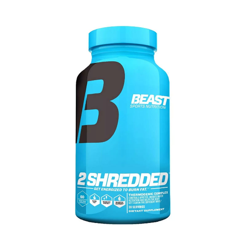 Suplemento Beast Sport Nutrition 2shredded 60 Servicios