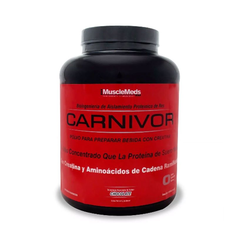 Proteina Musclemeds Carnivor-chocolate 4.5 Lbs (56 Porciones)