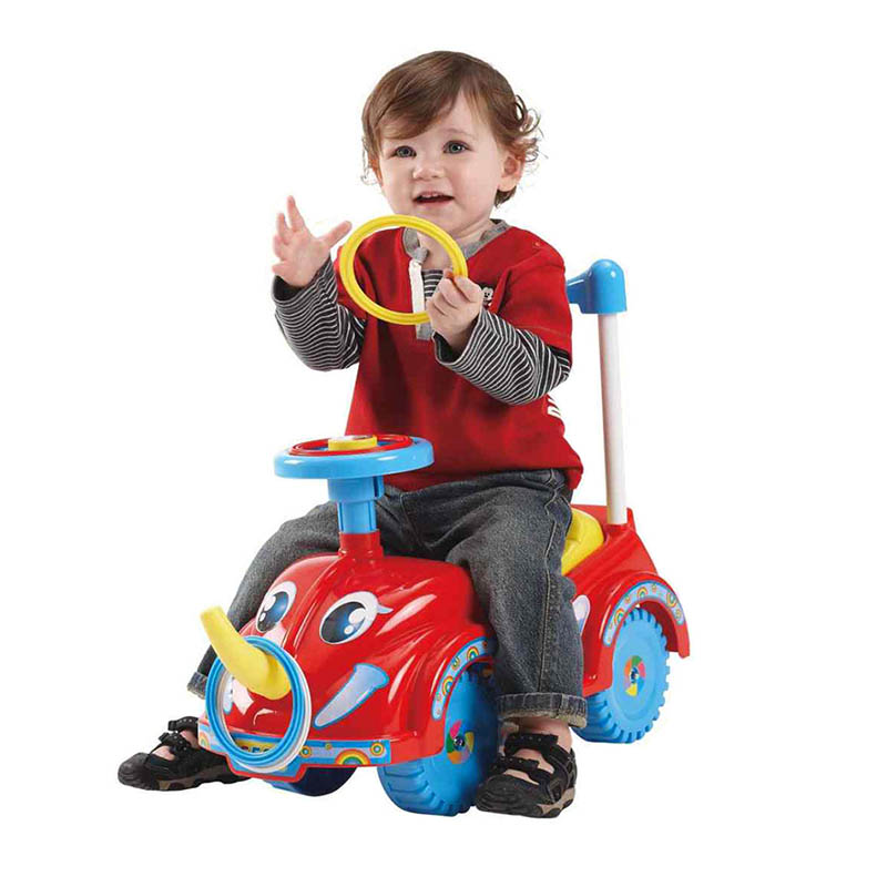 carrito montable elefante