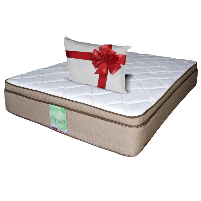 Colchón Matrimonial De Resortes Superlastic Modelo Lisboa Marca Bio Mattress