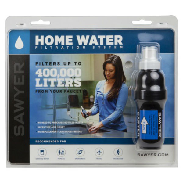 Filtro potabilizador de agua para el hogar, bacteriologico