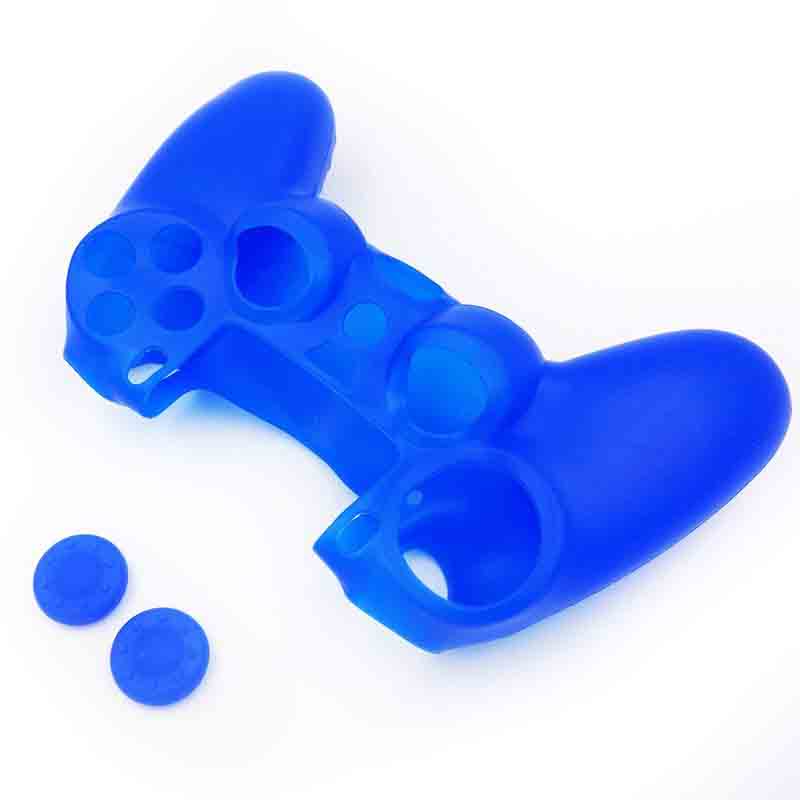 PS4 Funda Silicona Para PlayStation 4 (Azul)