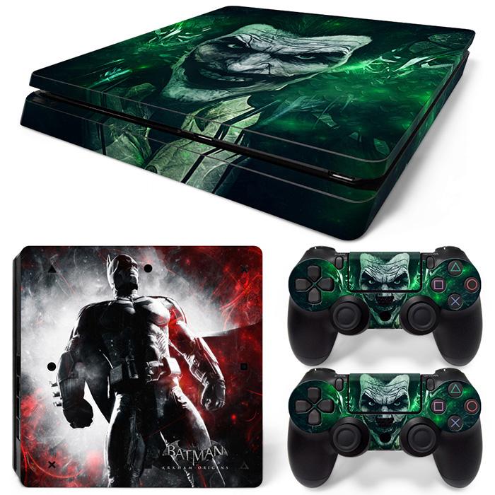 Ps4 Slim Skin Estampas Para Playstation 4 Slim (Joker Y Batman)