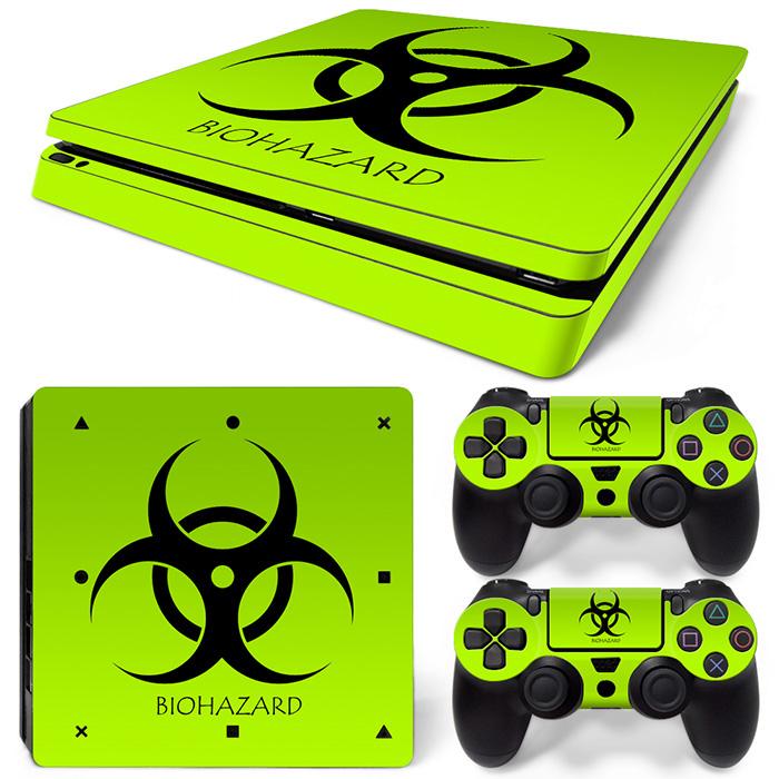 Ps4 Slim Skin Estampas Para Playstation 4 Slim (Biohazard)