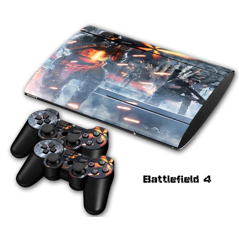 PS3 Super Slim 4000 Skin Estampas (Battlefield)