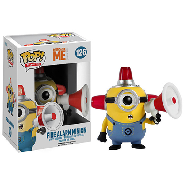 Figura Funko Pop Minion Bombero