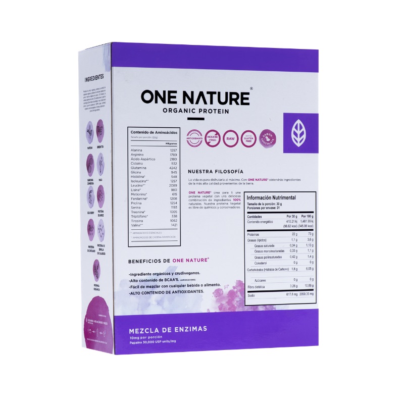 One Nature 930 gr Matcha En Polvo For Her Proteina Vegana