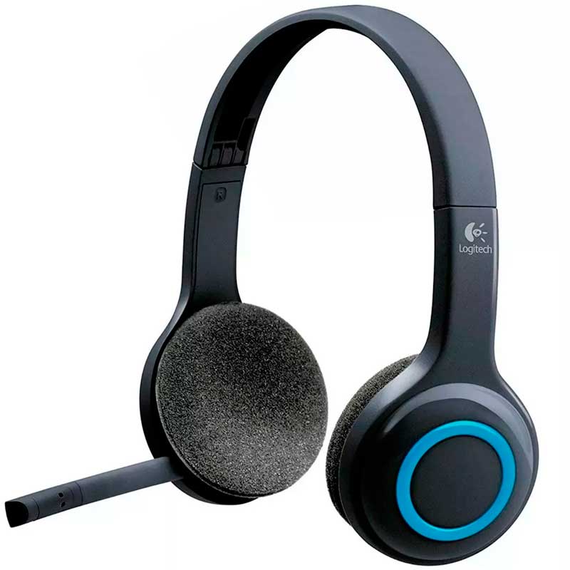 Audífonos LOGITECH H600 Micrófono Inalámbrico Windows Mac 981-000386