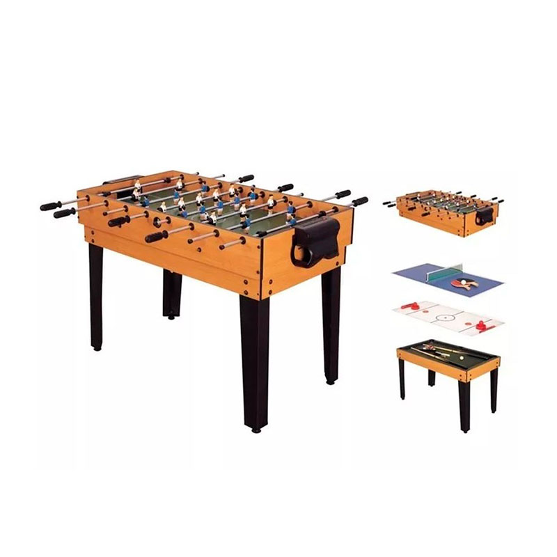 Mesa Futbolito 4 En 1 Billar Hockey Ping Pong Diversión Entretenimiento