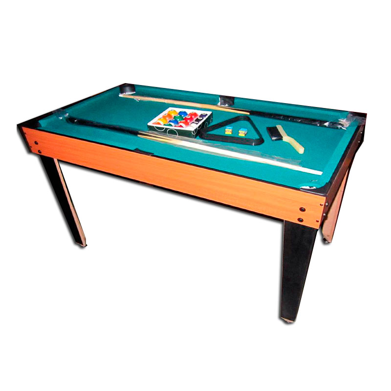 Mesa Futbolito 4 En 1 Billar Hockey Ping Pong Diversión Entretenimiento