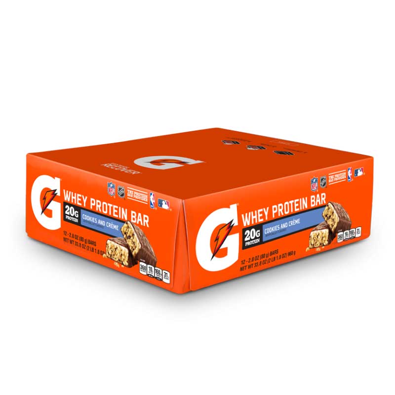 Barritas De Proteina Gatorade Recover  (12 Pack) Cookies