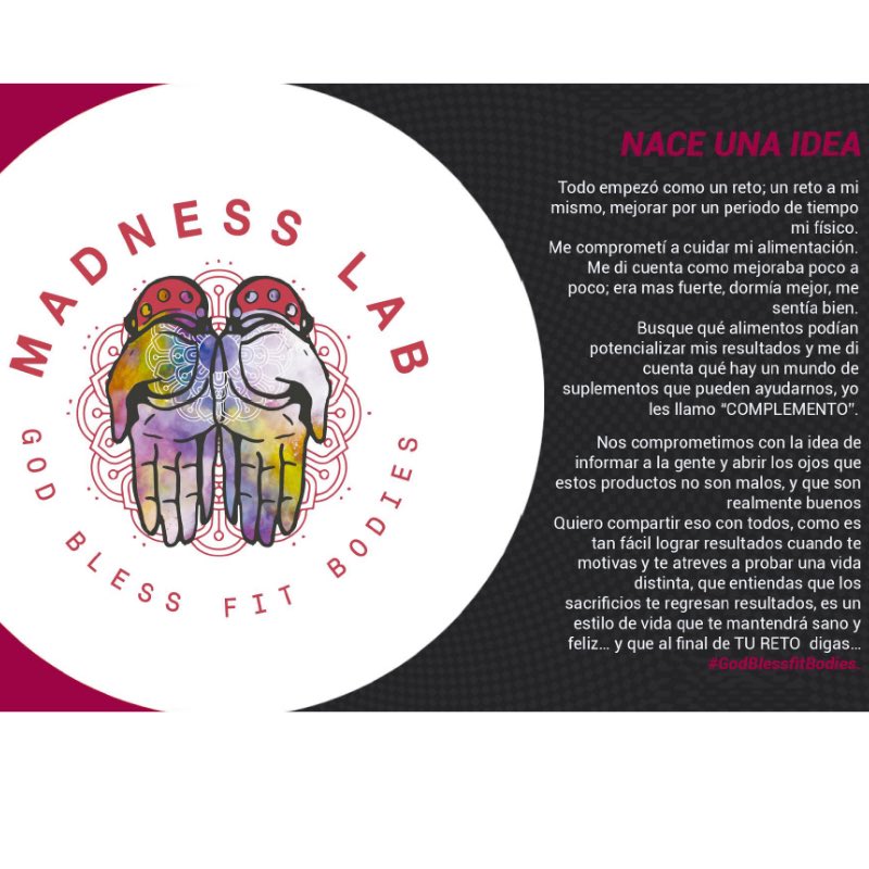 Madness Lab L-arginine 120 Capsulas 250ml/cap. (2 Unidades)