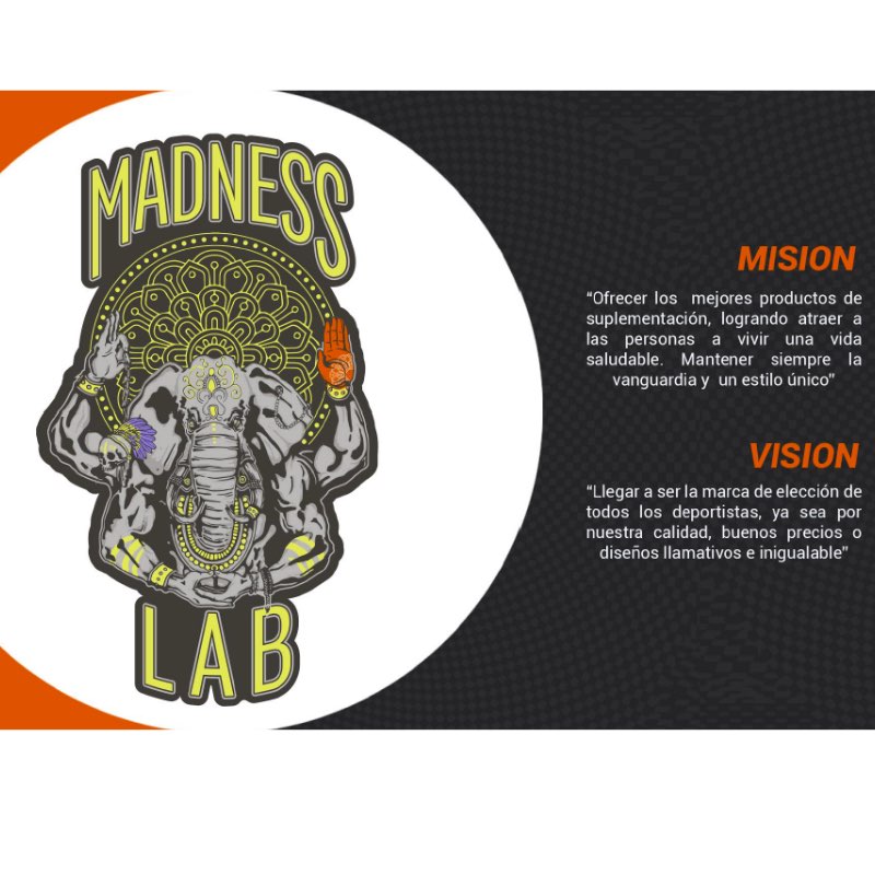 Madness Lab L-arginine 120 Capsulas 250ml/cap. (2 Unidades)