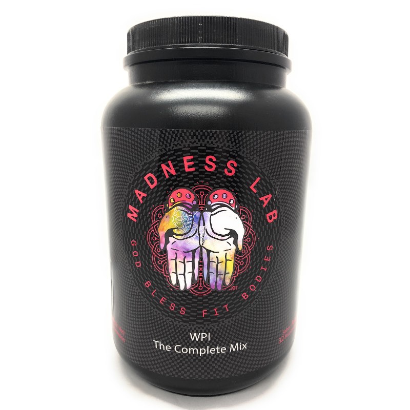 Madness Lab Proteina Wpi The Complete Mix 960 Gr Polvo Passion Fruit