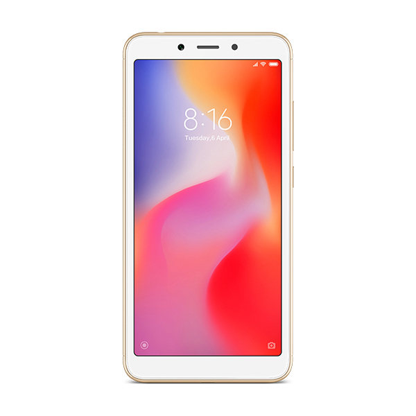 Celular XIAOMI LTE REDMI 6 Color DORADO Telcel