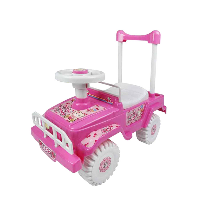 carrito montable rosa