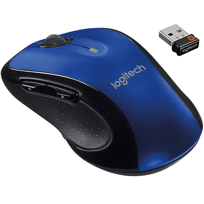 Mouse Logitech M510 Inalambrico Laser USB Azul 910-002533